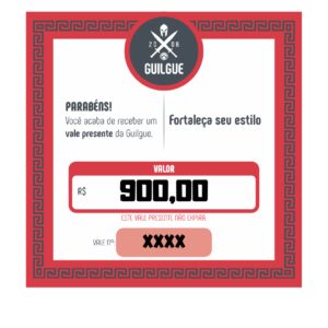 VALE PRESENTE R$900