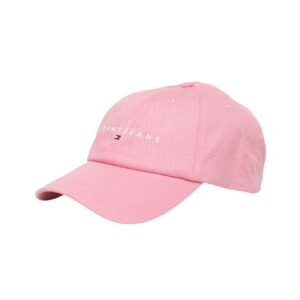 BONE TOMMY LINEAR LOGO 6 PANEL CAP